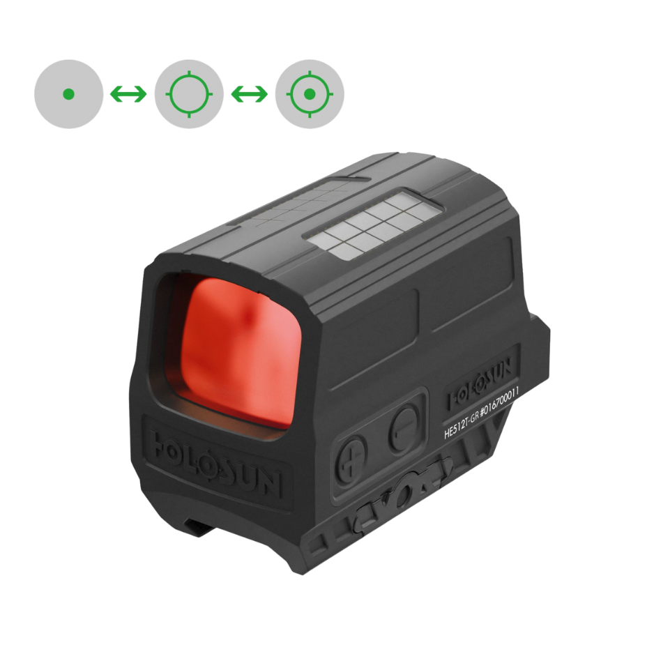 ELITE ENCLOSED REFLEX GREEN DOT SIGHT HE512T-GR