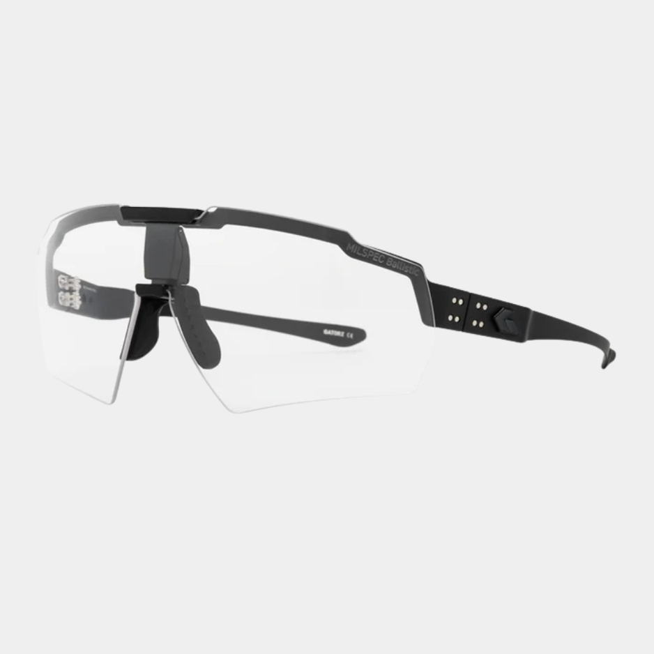 BLASTSHIELD MILSPEC BALLISTIC PHOTOCHROMIC GLASSES - BLACK CERAKOTE® FRAME