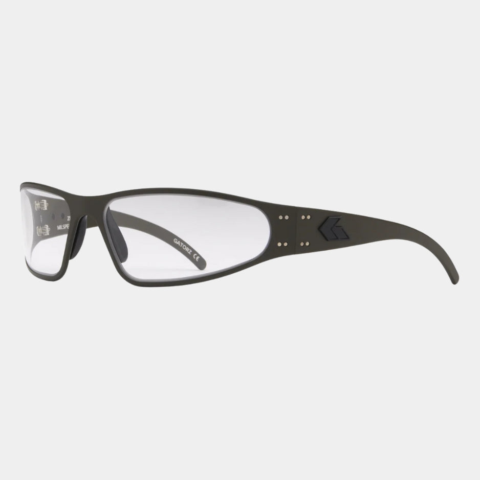 WRAPTOR MILSPEC BALLISTIC PHOTOCHROMIC GLASSES - GREEN CERAKOTE® FRAME
