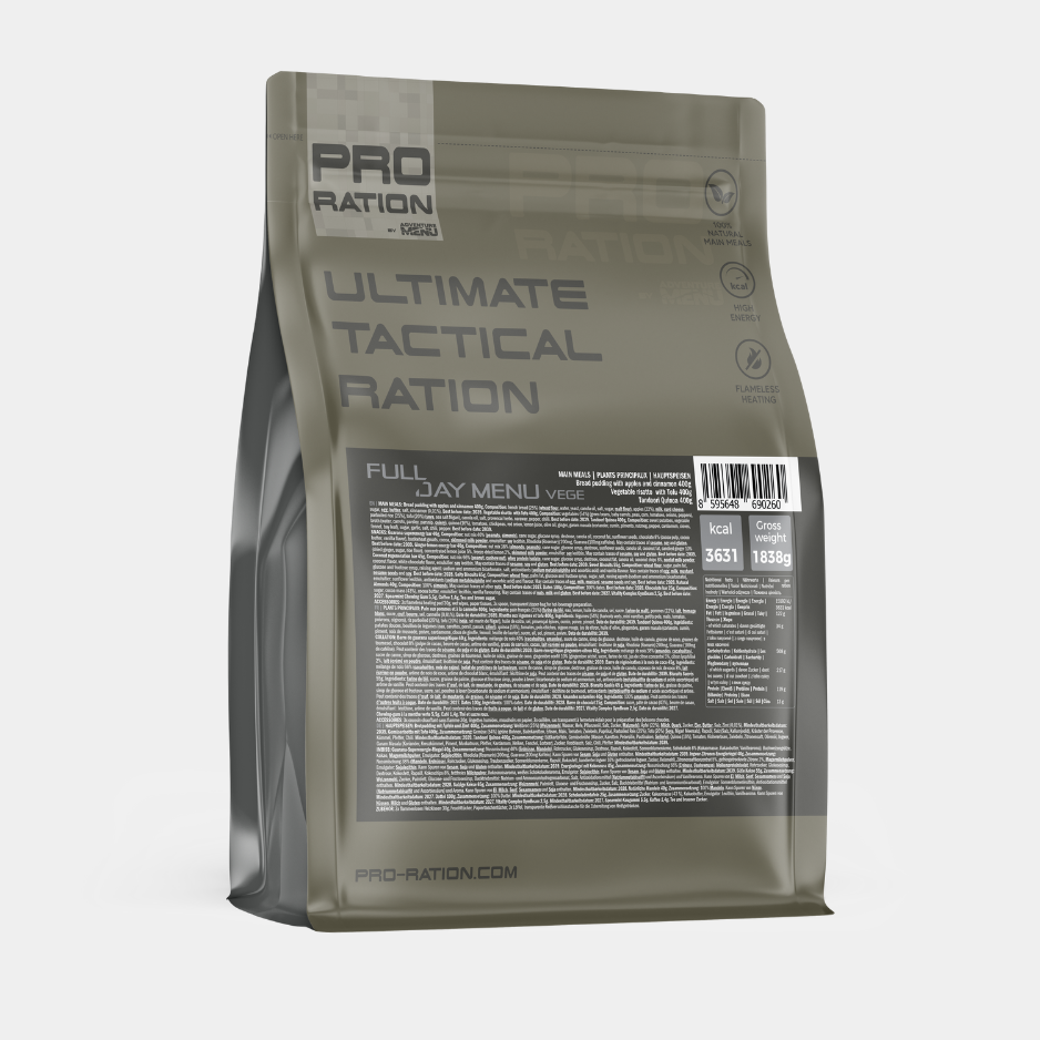 ULTIMATE TACTICAL RATION: FULL DAY - VEGE MENU
