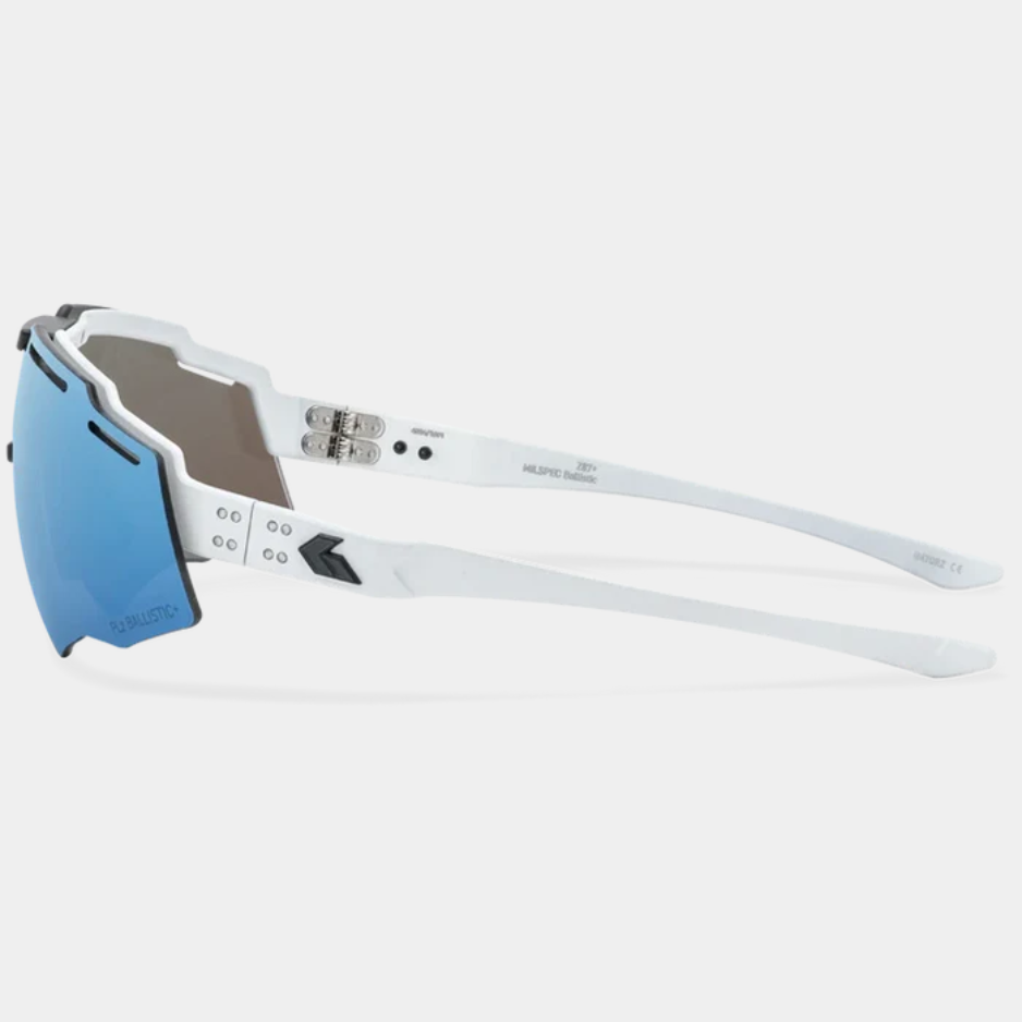 BLASTSHIELD B2 MILSPEC BALLISTIC POLARIZED GLASSES - FROST CERAKOTE® FRAME