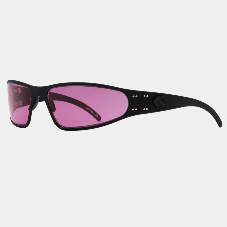 WRAPTOR MILSPEC BALLISTIC GLASSES - BLACK CERAKOTE® FRAME