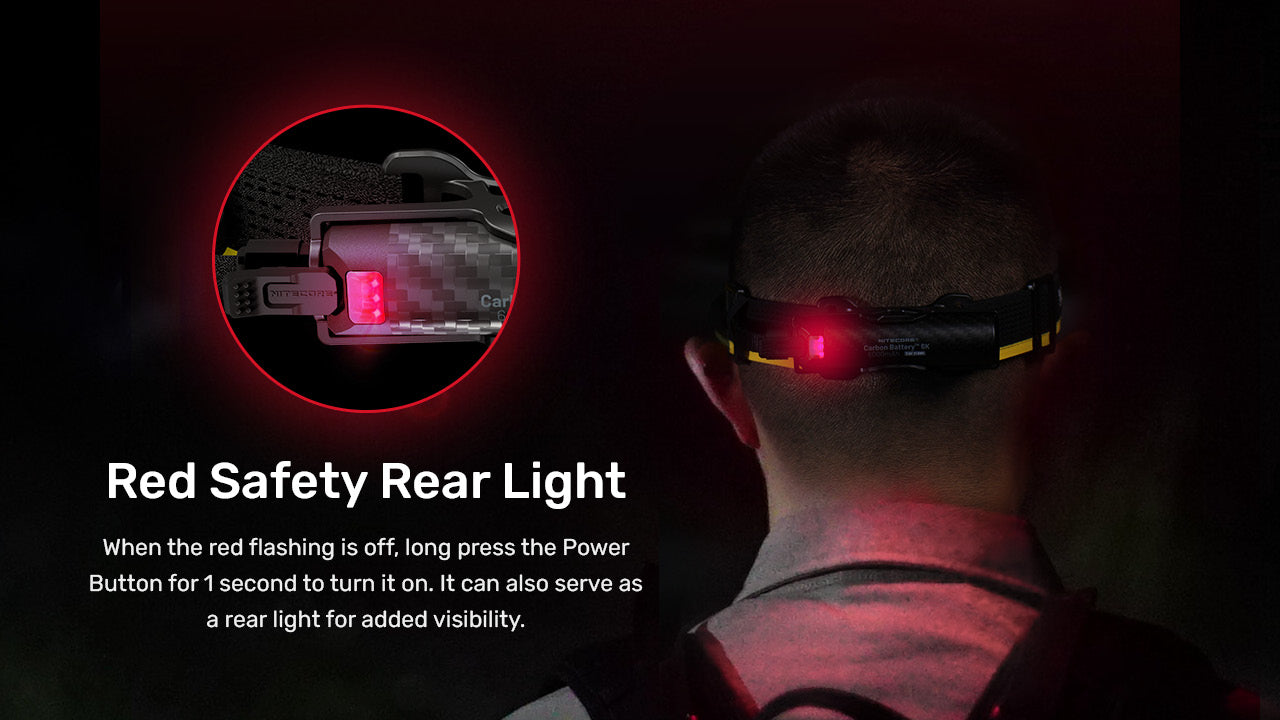 Nitecore® Carbon Battery™ 6K lisaaku pealambile