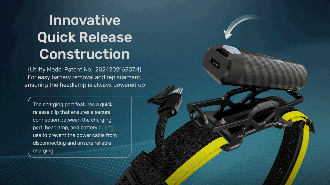 Nitecore® Carbon Battery™ 6K lisaaku pealambile