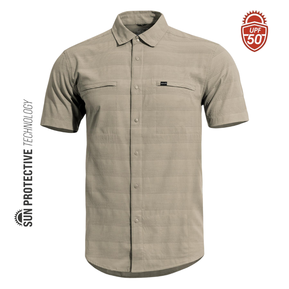 Ripple Sunproof Short Sleeve Shirt
