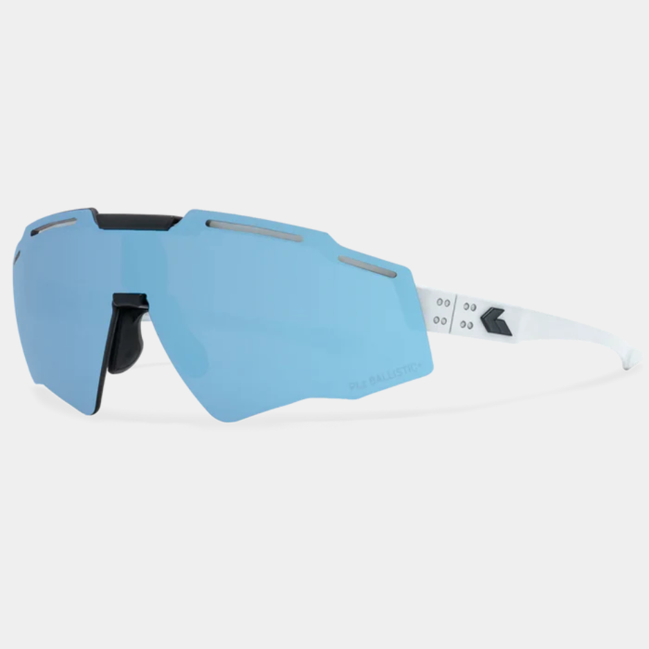 BLASTSHIELD B2 MILSPEC BALLISTIC POLARIZED GLASSES - FROST CERAKOTE® FRAME