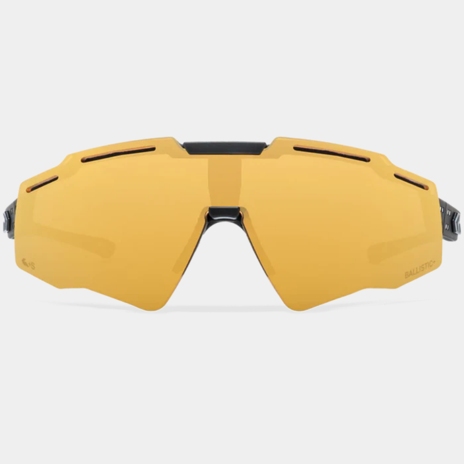 BLASTSHIELD B2 MILSPEC BALLISTIC GLASSES - BLACK CERAKOTE® FRAME