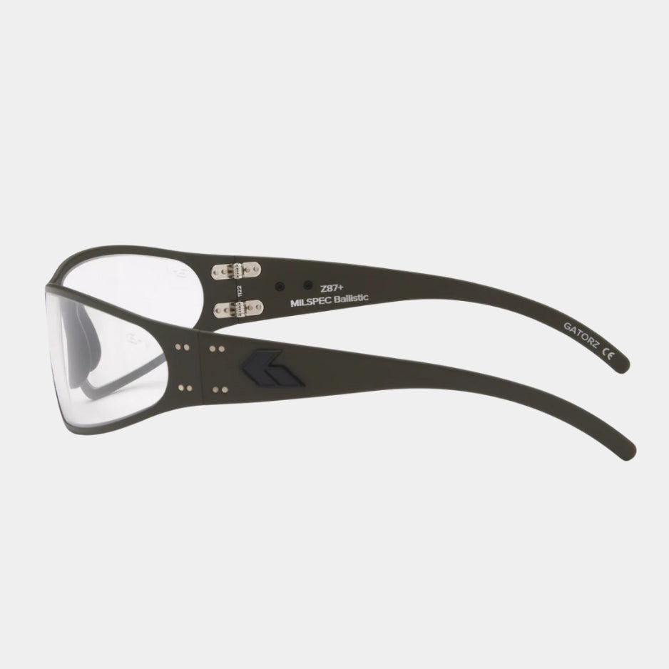 WRAPTOR MILSPEC BALLISTIC PHOTOCHROMIC GLASSES - GREEN CERAKOTE® FRAME