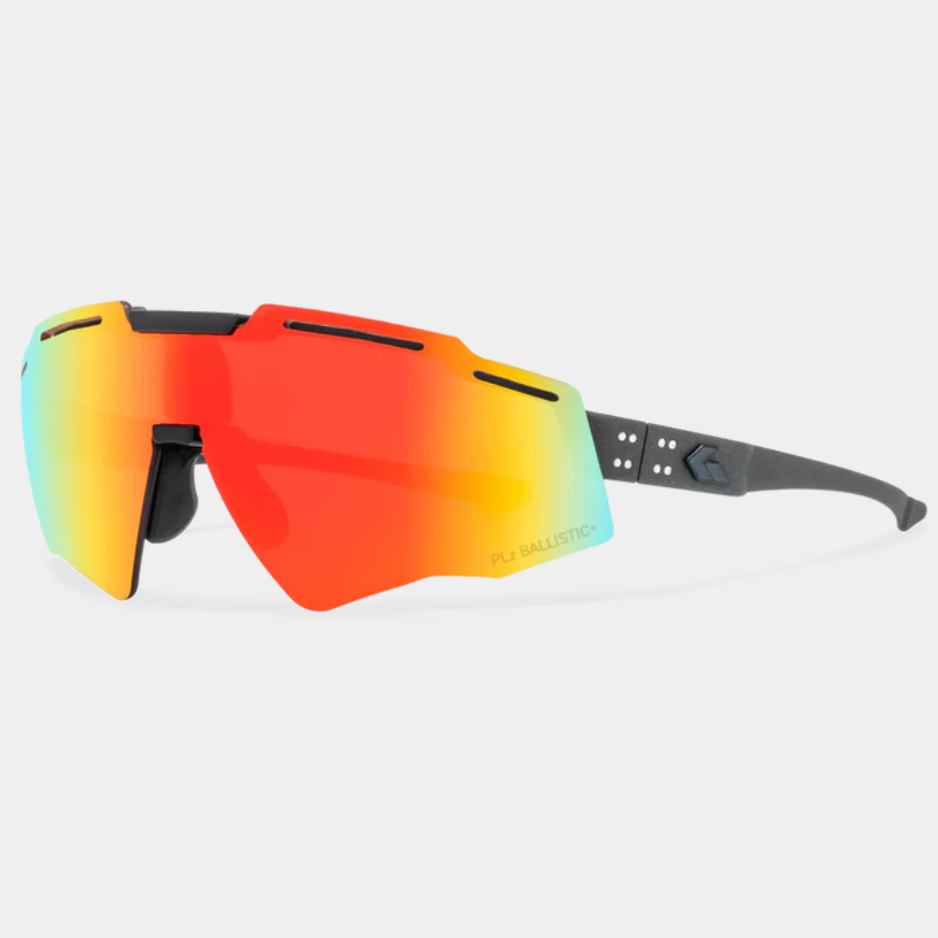 BLASTSHIELD B2 MILSPEC BALLISTIC POLARIZED GLASSES - GRAPHITE CERAKOTE® FRAME