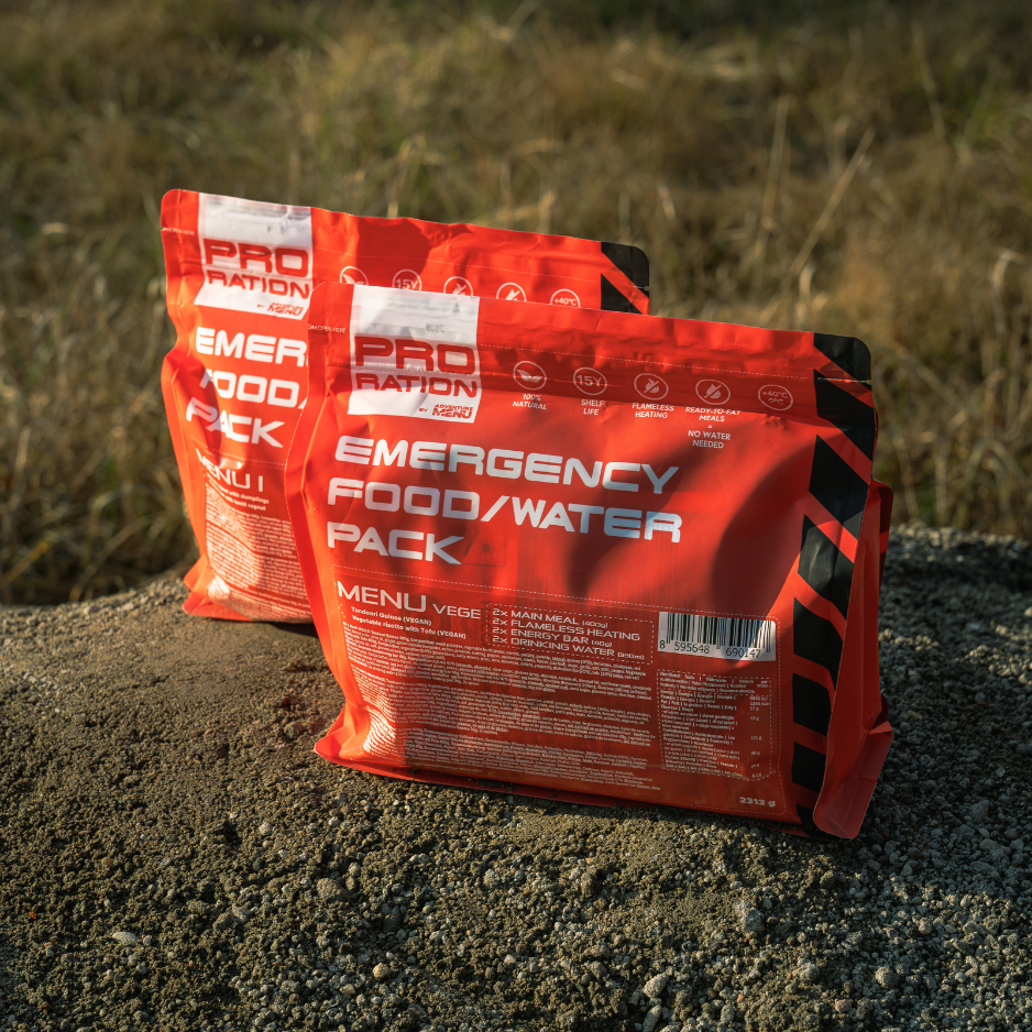 Emergency Food & Water Pack - Menu III