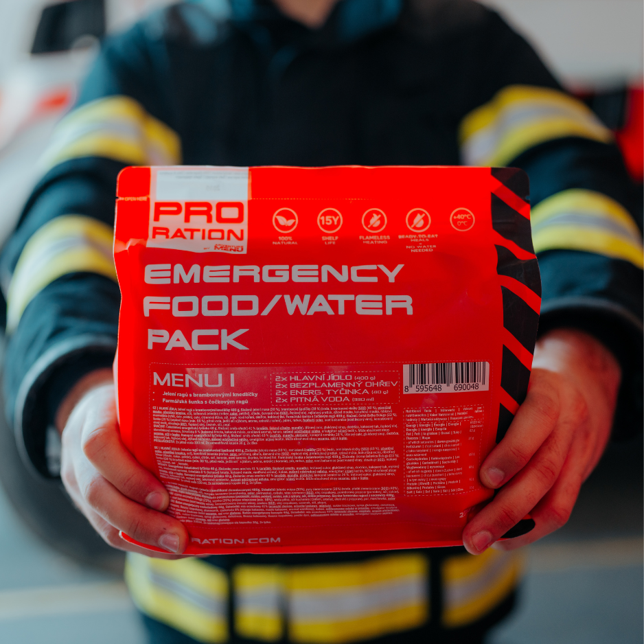Emergency Food & Water Pack - Menu III