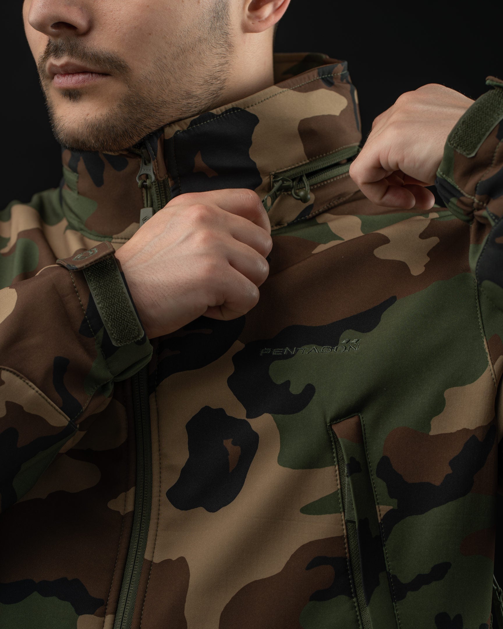 ARTAXES SOFTSHELL JACKET CAMO
