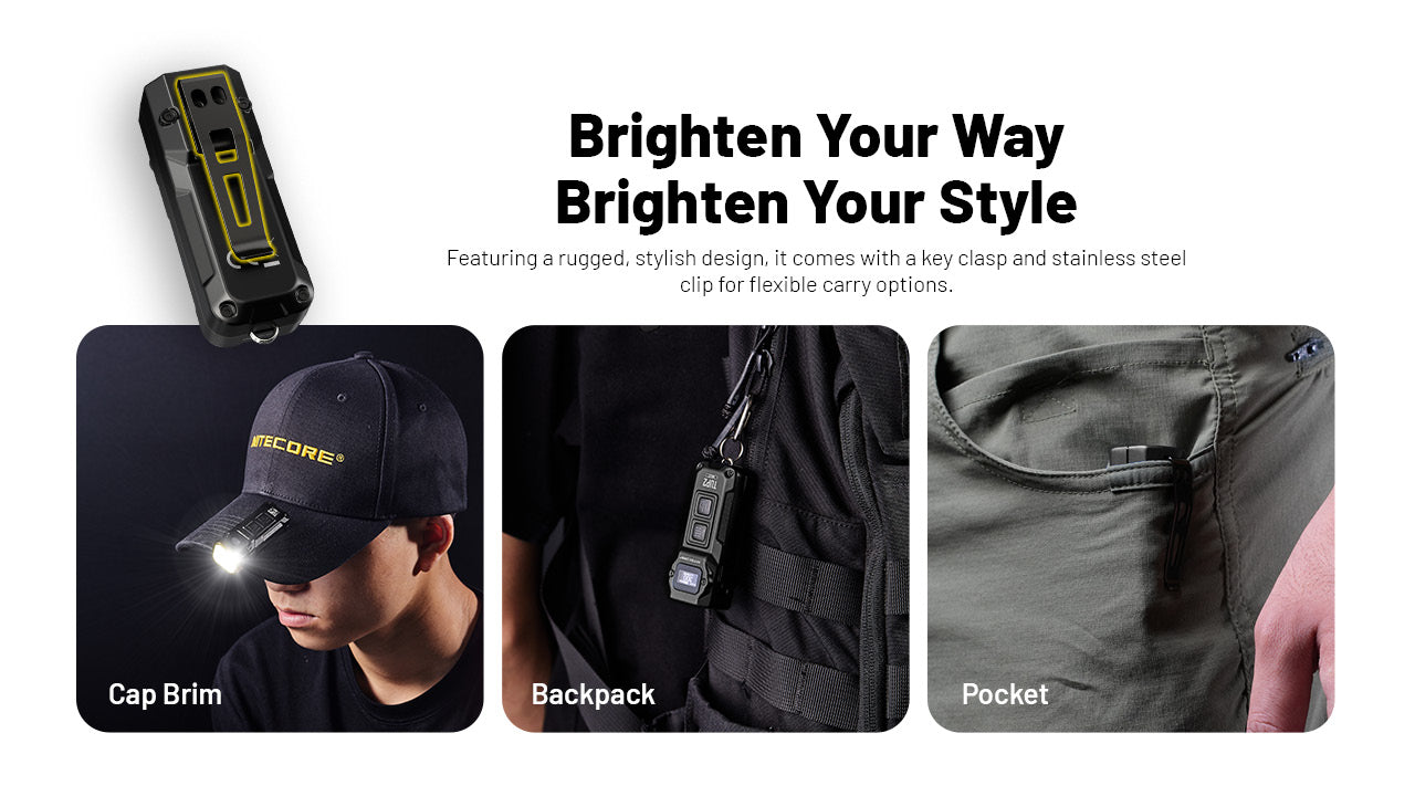 Nitecore® TUP2 Keychain Flashlight